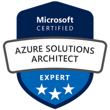 Microsoft Azure Solutions Architect Expert certification