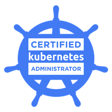 Certified Kubernetes Administrator badge